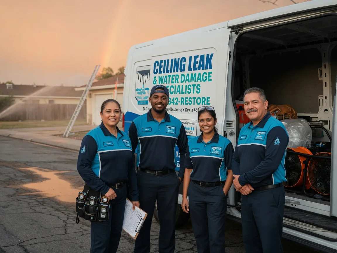 Ceiling Leak Cleanup company in Essexville, MI