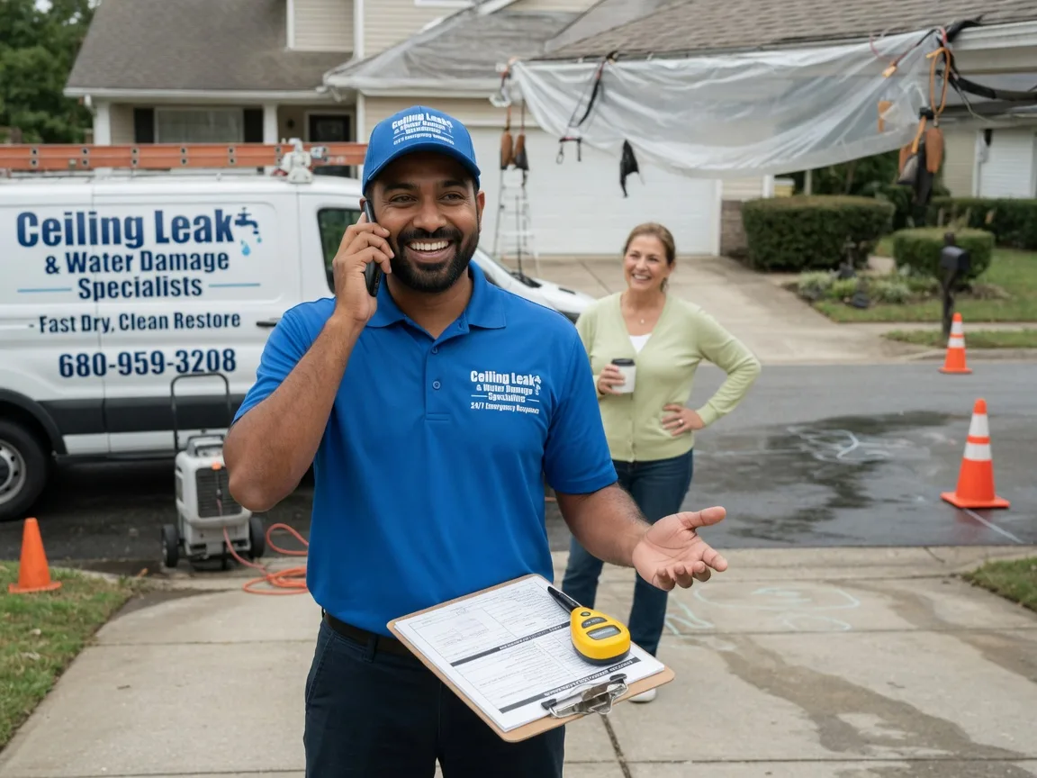 Ceiling Leak Cleanup Essexville, MI FAQs